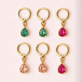 Gemstone Drop Earring ￼