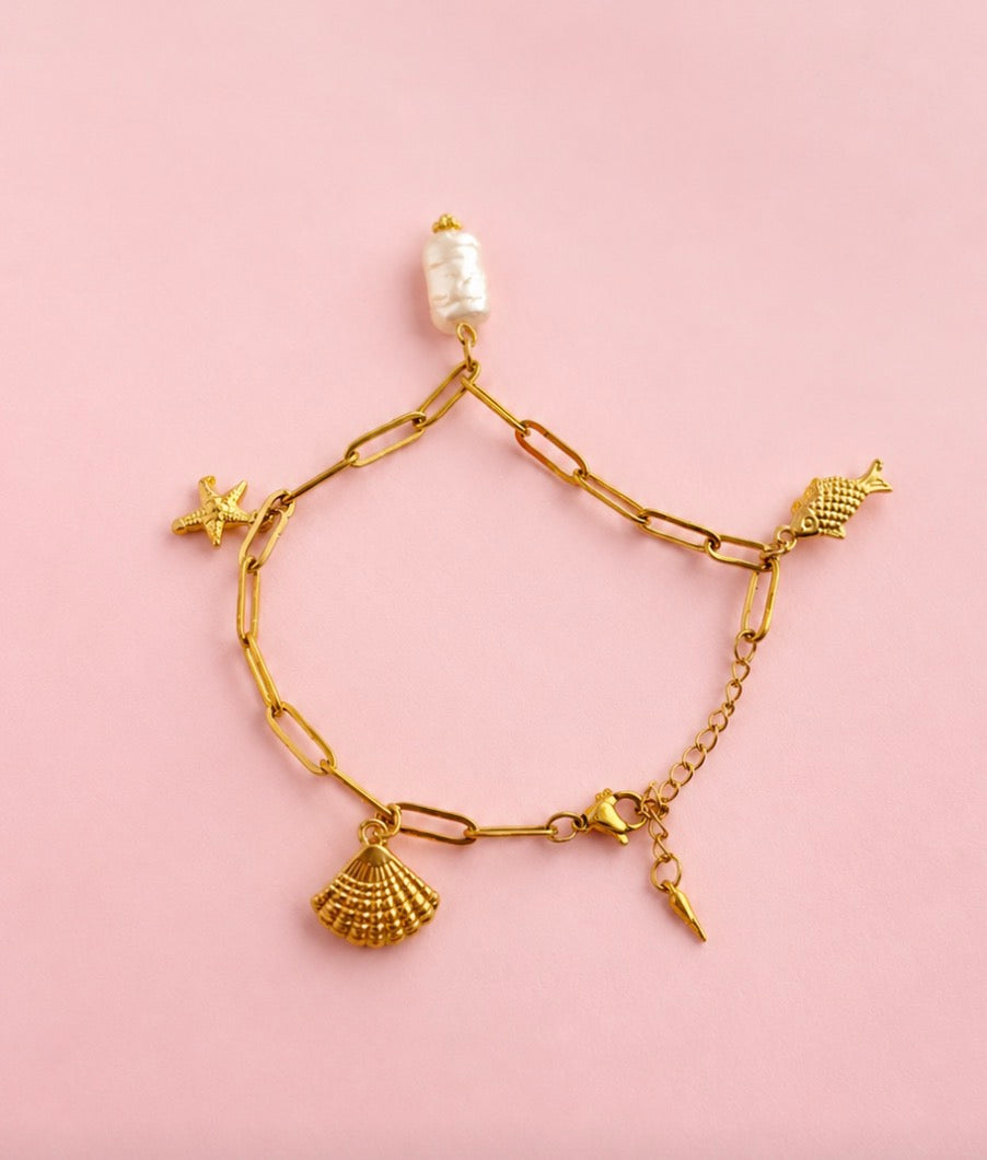 Beach Charm Bracelet