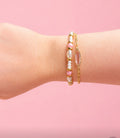 Bracelet Set pearly pink
