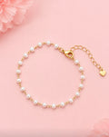 Pearl chain bracelet
