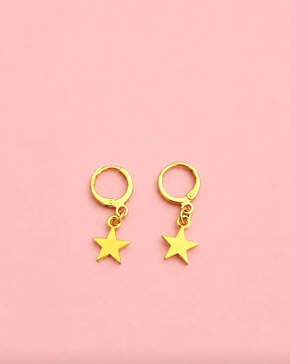 Star earrings