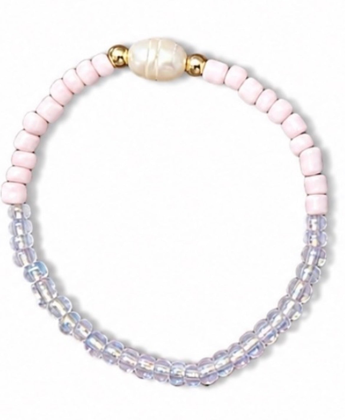 Beaded pearl bracelets