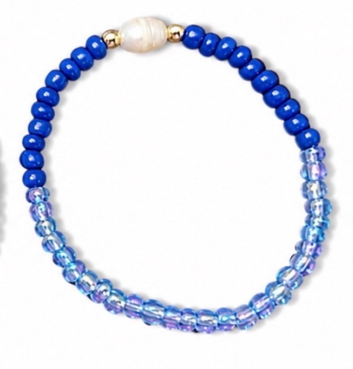 Beaded pearl bracelets